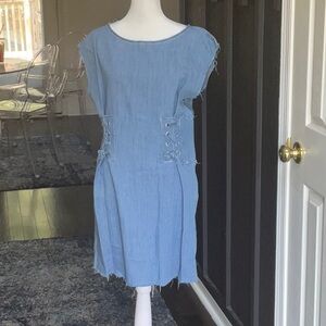 Zara Blue Mini Dress